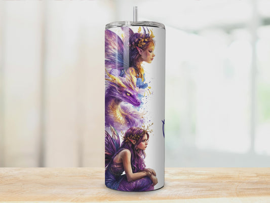 Féé et dragons - Tumbler